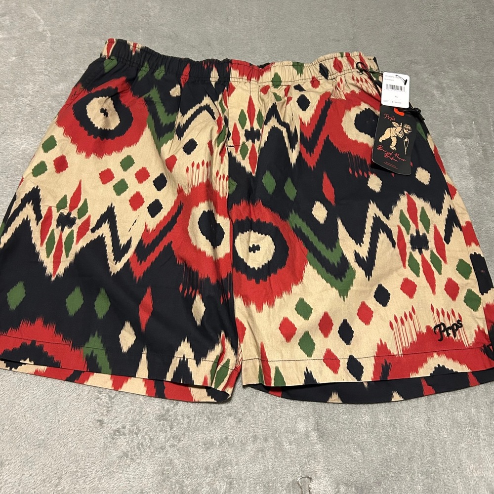 Prps shorts aztec‎ print colorful mens size XL lightweight cotton mens new